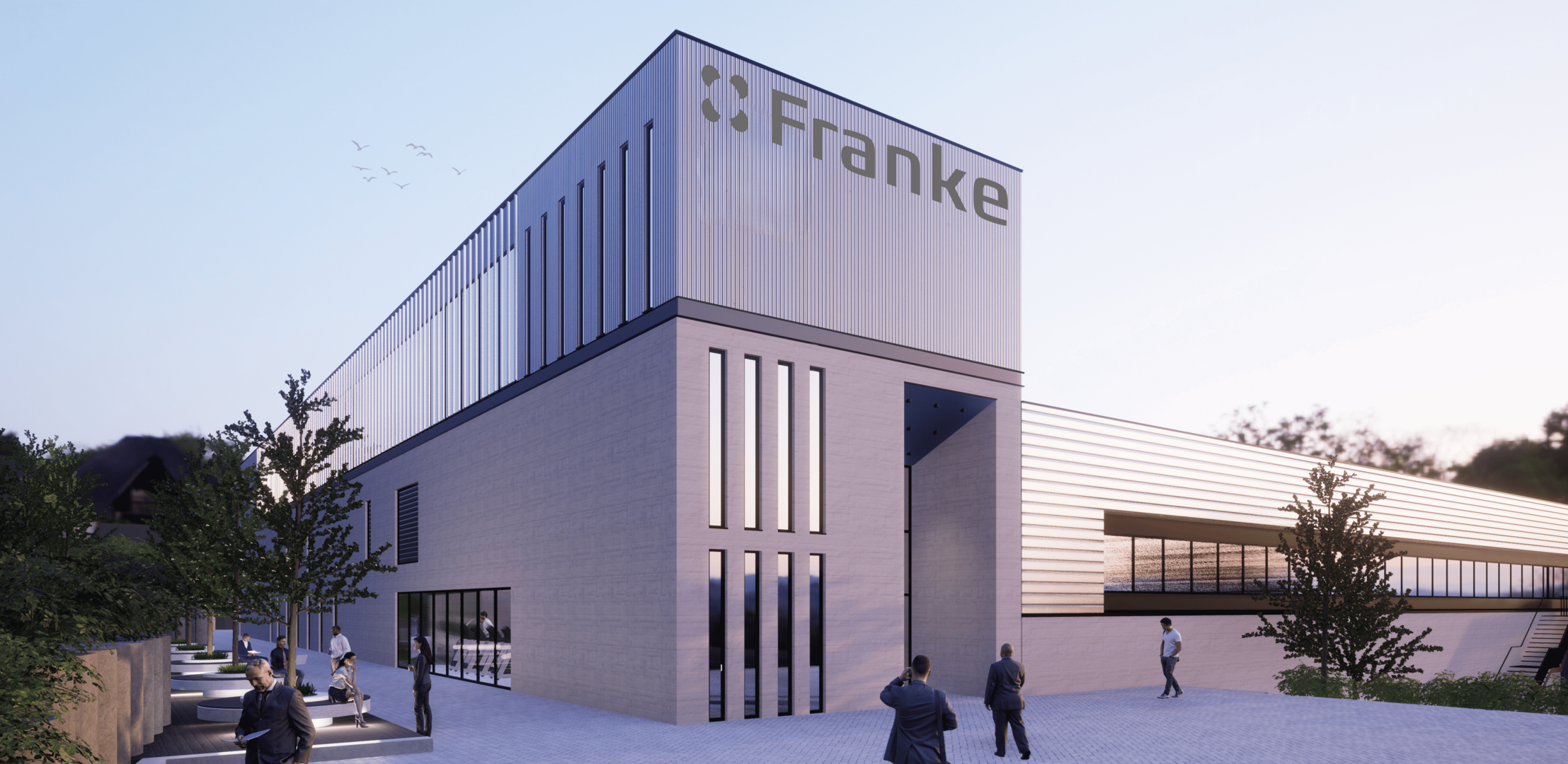 Franke Produktion von Wälzlager und Linearführungen