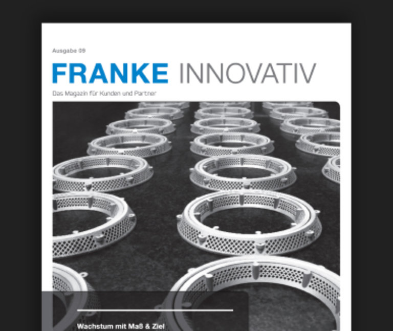 Kundenmagazin Franke INNOVATIV