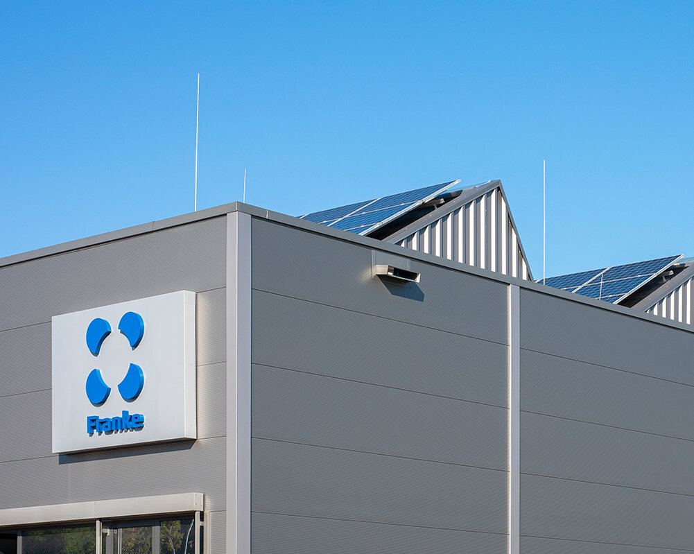 Gebäude der Franke GmbH in Aalen - Wälzlager und Linearführungen