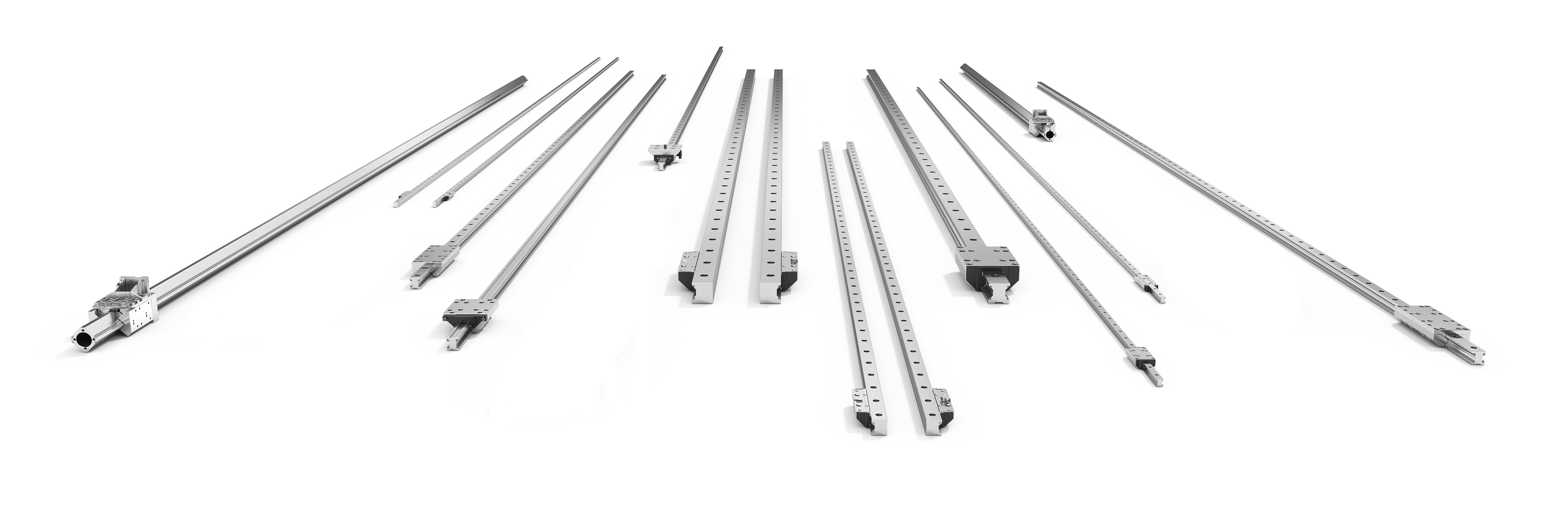 Übersicht Linearsysteme und Linearführungen